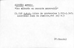 Ficha escaneada con el texto para la entrada albardas ( 6 de 23 ) 