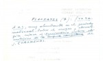 Ficha escaneada con el texto para la entrada flaciatis