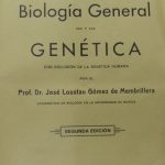 Biología general y genética.