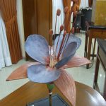 Modelo de la flor de Fuchsia.